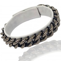 Bransoleta Chain Reacion - Arctic White